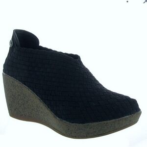 BERNIE Mev. Sexy Black Upper, Ankle Boot NIB